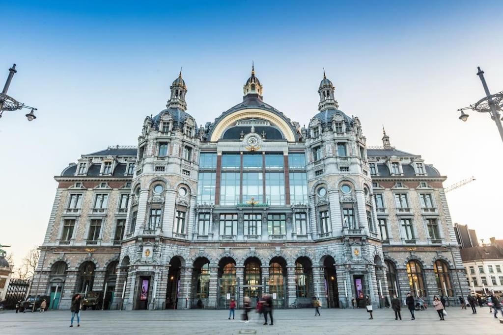 Cosy Appartement Met Tuin In Centrum Antwerpen Gratis Parking Free Parking! エクステリア 写真