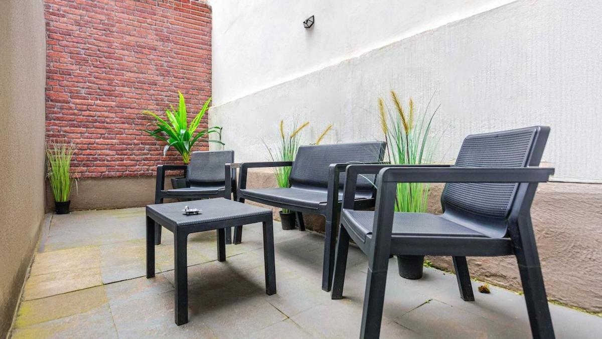 Cosy Appartement Met Tuin In Centrum Antwerpen Gratis Parking Free Parking! エクステリア 写真